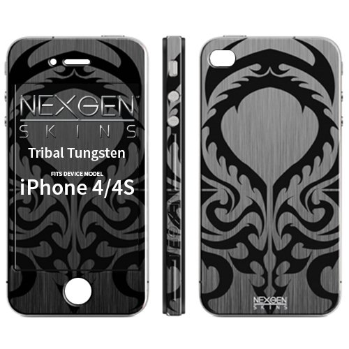 Nexgen Skins IP40034 Tribal Tungsten 3D Dimensional Skin Case für Apple iPhone 4/4S Nexgen Skins IP40034 Tribal Tungsten 3D Dimensional Skin Case für Apple iPhone 4/4S von Nexgen Skins