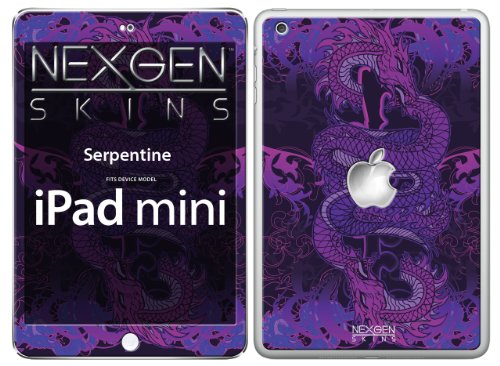 Nexgen Skins IPADM0015 Serpentine 3D Dimensional Skin Case für Apple iPad Mini von Nexgen Skins