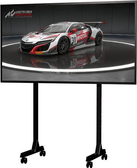 Next Level Racing - Aufstellung - f�r Flachbildschirm - mattschwarz - Bildschirmgr��e: 61-216 cm (24"-85") (NLR-A011) von Next Level Racing