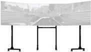 Next Level Racing Free Standing Triple Monitor Stand - Befestigungskit (Bodenständer) - für 3 LCD-/Plasma-Konsolen - Bildschirmgröße: 81,3-165,1 cm (32-65) (NLR-A010) von Next Level Racing