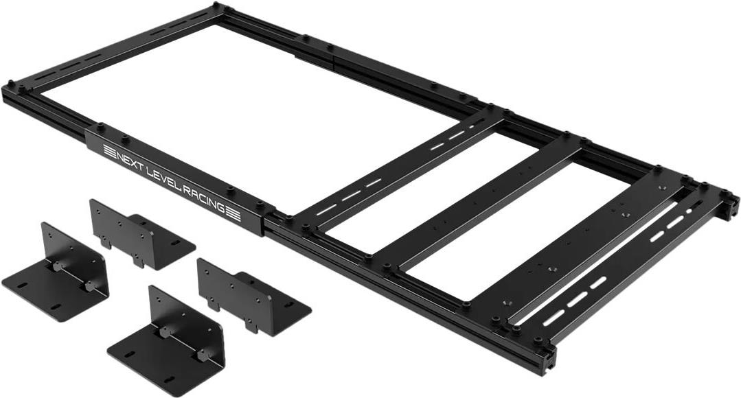 Next Level Racing - Racing simulator cockpit motion adapter frame - Kohlenstoffstahl, premium anodized aluminum - Schwarz (NLR-E043) von Next Level Racing