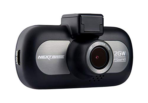 Nextbase 412GW – Full QUAD HD 1440p Dashcam Auto-Kamera mit GPS, DVR, WDR, WiFi & erweiterter Nachtsicht – Frontkamera - 140 ° Weitwinkel (Schwarz) von NextBase