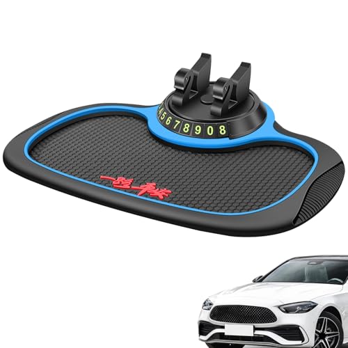 Auto-Handy-Halterung, Auto-Anti-Rutsch-Matte, Handy-Halterung - Rutschfeste Auto-Armaturenbrett-Halterung für Telefon | Fahrzeugtelefon-Haltewerkzeug mit Parknummer für Limousine, LKW, Van, Auto-Handy-Halterung, Auto-Anti-Rutsch-Matte, Handy-Halterung - Rutschfeste Auto-Armaturenbrett-Halterung für Telefon | Fahrzeugtelefon-Haltewerkzeug mit Parknummer für Limousine, LKW, Van, von Nexusectar