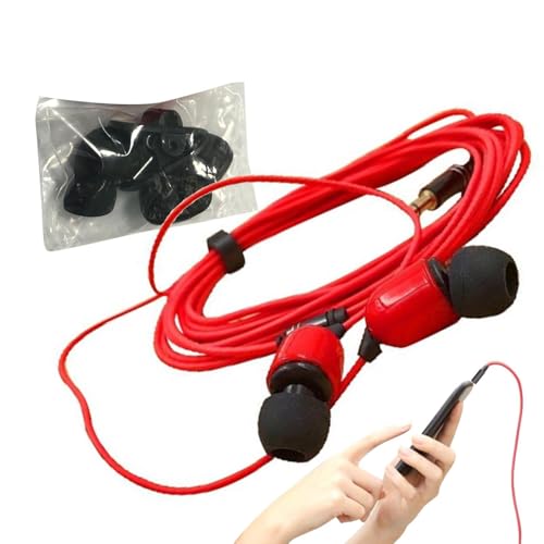 Ohrhörer - Kabelverkabelte Ohrhörer Mit Mikrofongeräuschstornierung, Tragbares Kabel -Earphone -Monitor -Headset Mit Klarem Sound Für Live -Streamer, Internet -Sendung, Telefon, Computer von Nexusectar