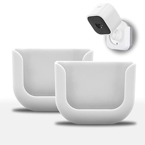 Für Blink Mini-Kamera-Wandhalterung, selbstklebende Wandhalterung für Blink Mini-Innenkamera, ohne Bohren, ohne Schrauben, beschädigungsfrei, einfach zu installieren (2 Stück) von Neyyuse