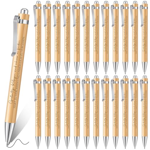 Nezyo 24 Abschiedsgeschenk Kugelschreiber für Kollegen Holz Motivation Stifte mit Spruch Dankeschön Geschenk für Kollegen Lehrer Mitarbeiter, Schule Büro (Großartige Kollegen Sind Schwer Zu Finden) Nezyo 24 Abschiedsgeschenk Kugelschreiber für Kollegen Holz Motivation Stifte mit Spruch Dankeschön Geschenk für Kollegen Lehrer Mitarbeiter, Schule Büro (Großartige Kollegen Sind Schwer Zu Finden) von Nezyo