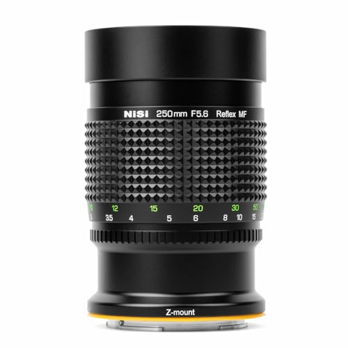 NiSi 250mm F5.6 Reflex Mirror Lens Vollformat Objektiv Spiegel-Teleobjektiv Kompatibel für Nikon Z-Mount NiSi 250mm F5.6 Reflex Mirror Lens Vollformat Objektiv Spiegel-Teleobjektiv Kompatibel für Nikon Z-Mount von NiSi