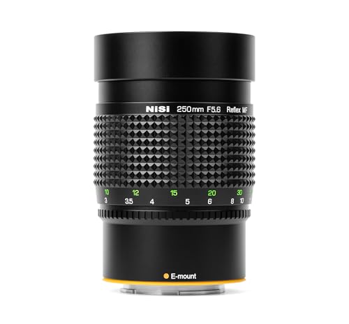 NiSi 250mm F5.6 Reflex Mirror Lens Vollformat Objektiv Spiegel-Teleobjektiv Kompatibel für Sony E-Mount NiSi 250mm F5.6 Reflex Mirror Lens Vollformat Objektiv Spiegel-Teleobjektiv Kompatibel für Sony E-Mount von NiSi
