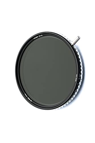 NiSi 46mm True Color Variabler ND Filter 1-5 Blenden (ND2-ND32) VND Vario ND Neutral Graufilter, Optisches Glas mit Multi-Nano-Beschichtung von NiSi