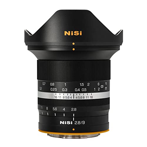 NiSi 9mm F2.8 ASPH Sonnensterne Ultra-Weitwinkel APS-C System Kamera Objektiv für Sony E-Mount von NiSi