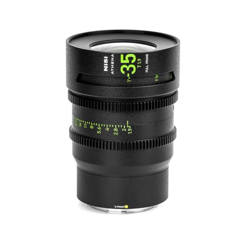 NiSi Athena 35mm T1,9 Prime Cine Objektiv Vollformatobjektiv für L-Mount NiSi Athena 35mm T1,9 Prime Cine Objektiv Vollformatobjektiv für L-Mount von NiSi