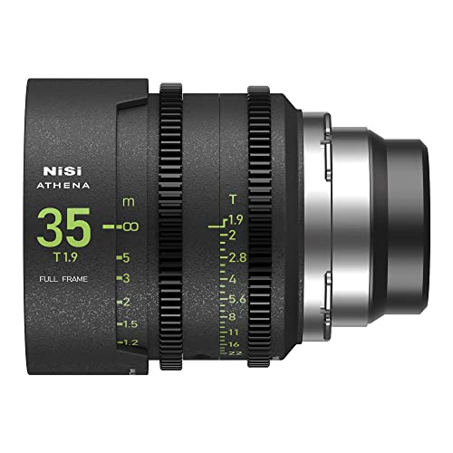 NiSi Athena 35mm T1,9 Prime Cine Objektiv Vollformatobjektiv für PL-Mount von NiSi