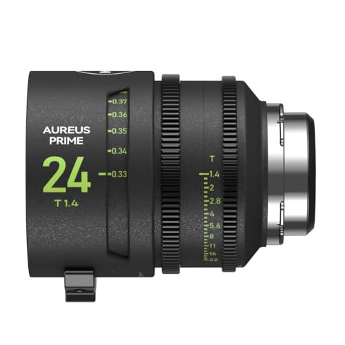 NiSi Aureus Prime 24mm T1.4 Full-Frame Cinema-Objektivset mit manuellem Fokus für PL-Mount NiSi Aureus Prime 24mm T1.4 Full-Frame Cinema-Objektivset mit manuellem Fokus für PL-Mount von NiSi