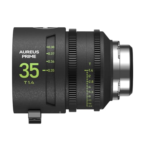 NiSi Aureus Prime 35mm T1.4 Full-Frame Cinema-Objektivset mit manuellem Fokus für PL-Mount NiSi Aureus Prime 35mm T1.4 Full-Frame Cinema-Objektivset mit manuellem Fokus für PL-Mount von NiSi