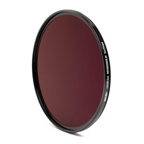 NiSi Sonnenfilter Solar Filter 82mm UV/IR Cut ND100000 (5,0) 16.6 Blenden Neutral-Graufilter für die Fotografie von Sonnenfinsternissen von NiSi