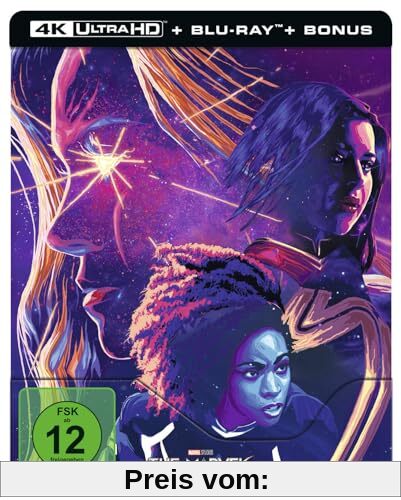 The Marvels - Steelbook (4K Ultra HD) (+ Blu-ray) von Nia DaCosta