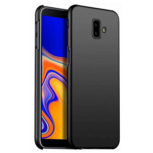 NiaCoCo Schutzhülle für Samsung Galaxy J6 Plus, stoßfest, ultradünn, Kratzfest, Schutzhülle für Samsung Galaxy J6 Plus, Schwarz von NiaCoCo