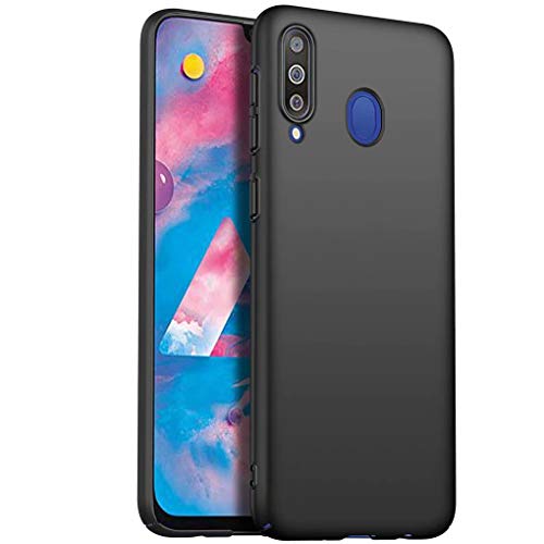 NiaCoCo Schutzhülle für Samsung Galaxy M30/A40S, stoßfest, ultradünn, Kratzfest, Schutzhülle für Samsung Galaxy M30/A40S, Schwarz von NiaCoCo