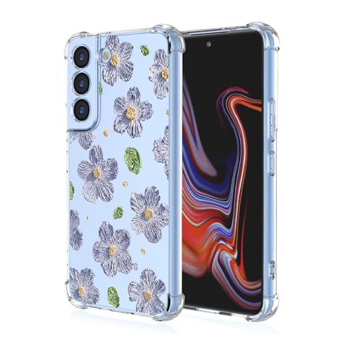 Niaoszhex Blume Fall Hülle für Google Pixel 8A,TPU-Material,Drop-Proof Fall,volle Vier Ecken Schutzhülle.(A89) von Niaoszhex
