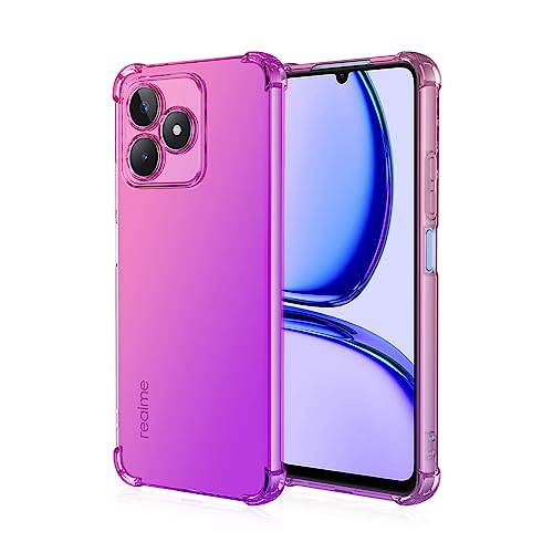 Niaoszhex Hülle für HTC U23 Pro, TPU-Silikonhülle, Anti-Fall-Softshell, Vier-Ecken-Airbag,Anti-Drop staubdicht Stoßfest Hülle (Rosa Lila) von Niaoszhex