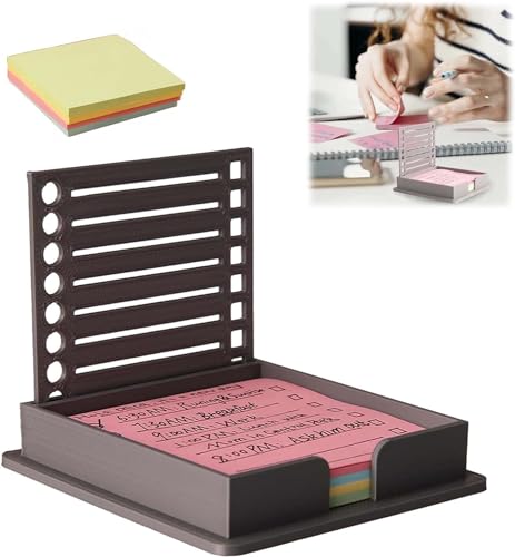 PostIt Notizzettelvorlage, Haftnotizenhalter mit Schablone,entworfen und 3D-gedruckt, diese kleinen To-Do-Listen-Vorlagen und Notizhalter für meinen Schreibtisch (1 PostIt Notizzettelvorlage, Haftnotizenhalter mit Schablone,entworfen und 3D-gedruckt, diese kleinen To-Do-Listen-Vorlagen und Notizhalter für meinen Schreibtisch (1 von Niblido