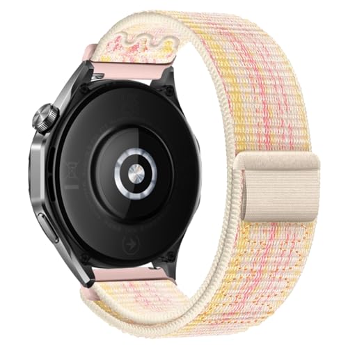 Niboow 22mm Nylon Armband für Huawei Watch GT 5 Pro 46mm/GT 5 46mm/GT 4 46mm/Watch 4 Pro 48mm, Sport Uhrenarmband für Xiaomi Redmi Watch 5 Active/Watch 5 Lite/Watch 2/Watch S3/Watch S1 Pro - Rosa Niboow 22mm Nylon Armband für Huawei Watch GT 5 Pro 46mm/GT 5 46mm/GT 4 46mm/Watch 4 Pro 48mm, Sport Uhrenarmband für Xiaomi Redmi Watch 5 Active/Watch 5 Lite/Watch 2/Watch S3/Watch S1 Pro - Rosa von Niboow