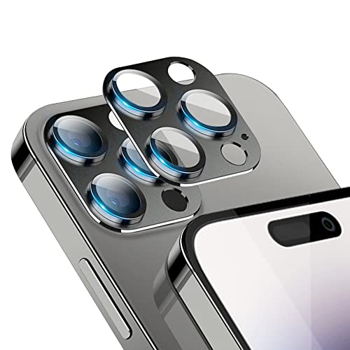 Niboow Kameraschutz Kompatibel mit iPhone 14 Pro/14 Pro Max, Anti-Kratzer HD Klar Kameraschutz, Aluminiumlegierung Schutzglas Kamera Linse Schutzfolie Kompatibel mit iPhone 14 Pro/14 Pro Max - Schwarz Niboow Kameraschutz Kompatibel mit iPhone 14 Pro/14 Pro Max, Anti-Kratzer HD Klar Kameraschutz, Aluminiumlegierung Schutzglas Kamera Linse Schutzfolie Kompatibel mit iPhone 14 Pro/14 Pro Max - Schwarz von Niboow