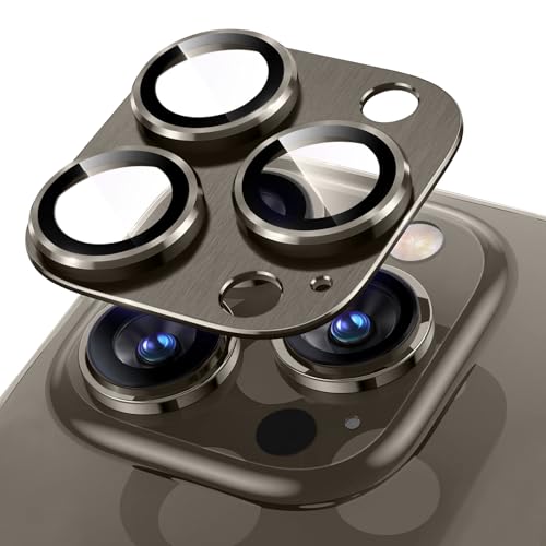 Niboow Kameraschutz Kompatibel mit iPhone 15 Pro, Anti-Kratzer HD Klar Kameraschutz, Aluminiumlegierung Schutzglas Kamera Linse Schutzfolie für iPhone 15 Pro - Grau Niboow Kameraschutz Kompatibel mit iPhone 15 Pro, Anti-Kratzer HD Klar Kameraschutz, Aluminiumlegierung Schutzglas Kamera Linse Schutzfolie für iPhone 15 Pro - Grau von Niboow