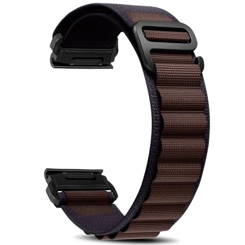 Niboow QuickFit 22mm Armband für Garmin Fenix 8 47mm/Fenix 7 Pro Solar/Fenix 7/Fenix E 47mm/Epix 2 Pro 47mm, Nylon G-Haken Ersatzarmbänder für Garmin Fenix 6 GPS/Fenix 6 Pro GPS/Fenix 5 Plus - Lila Niboow QuickFit 22mm Armband für Garmin Fenix 8 47mm/Fenix 7 Pro Solar/Fenix 7/Fenix E 47mm/Epix 2 Pro 47mm, Nylon G-Haken Ersatzarmbänder für Garmin Fenix 6 GPS/Fenix 6 Pro GPS/Fenix 5 Plus - Lila von Niboow