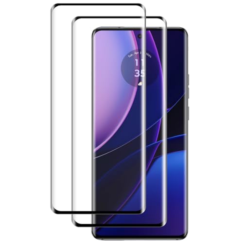 NicMool 2 Stück Schutzfolie für Motorola Moto Edge 40, Schutzfolie Gehärtetes Glas Displayschutzfolie [9H Härte] [Ultra-klar] [Anti-Kratzer] für Motorola Moto Edge 40 von NicMool