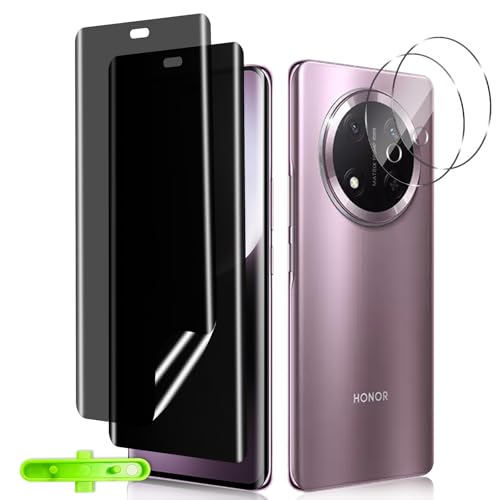 NicMool Privacy Schutzfolie für Honor Magic 7 Lite 5G, 2 Stück Weich TPU Sichtschutz Folie + 2 Stück Kameraschutz Panzerfolie, Anti-Spy Displayschutzfolie für Honor Magic 7 Lite 5G NicMool Privacy Schutzfolie für Honor Magic 7 Lite 5G, 2 Stück Weich TPU Sichtschutz Folie + 2 Stück Kameraschutz Panzerfolie, Anti-Spy Displayschutzfolie für Honor Magic 7 Lite 5G von NicMool