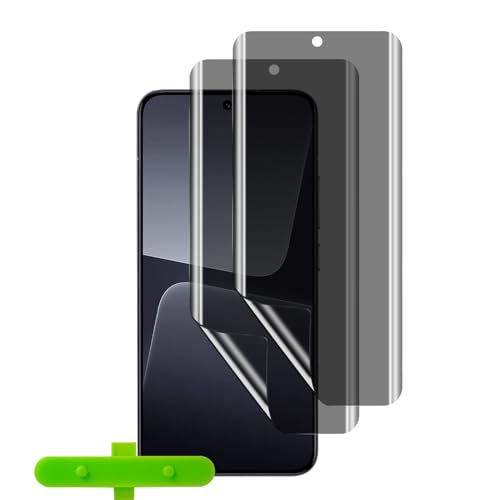 NicMool Privacy Schutzfolie für Xiaomi 13 Pro, 2 Stück Weich TPU Sichtschutz Folie, Anti-Spy Displayschutzfolie für Xiaomi 13 Pro von NicMool