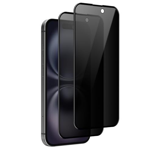 NicMool Privacy Schutzfolie für iPhone 16 Plus, 2 Stück Anti-Spähen Privatsphäre Displayschutzfolie Panzer Schutz Glas Folie für iPhone 16 Plus NicMool Privacy Schutzfolie für iPhone 16 Plus, 2 Stück Anti-Spähen Privatsphäre Displayschutzfolie Panzer Schutz Glas Folie für iPhone 16 Plus von NicMool