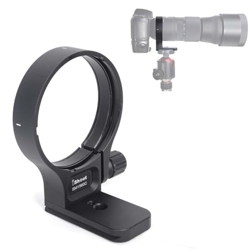 Objektivmanschetten-Stativhalterung, kompatibel mit Sigma 150–600 mm f/5–6.3 DG OS HSM Contemporary TS-71 Objektiv, Tretlager ist ARCA Schnellwechselplatte für ARCA-SWISS Fit Stativ-Kugelkopfklemme Objektivmanschetten-Stativhalterung, kompatibel mit Sigma 150–600 mm f/5–6.3 DG OS HSM Contemporary TS-71 Objektiv, Tretlager ist ARCA Schnellwechselplatte für ARCA-SWISS Fit Stativ-Kugelkopfklemme von NicPet