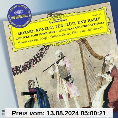 Konzert für Flöte und Harfe/+ von Nicanor Zabaleta