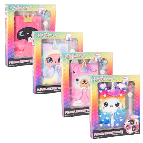 Nice Group - Influencer Notebook Pets, geheimes Tagebuch mit weichem Innenfutter und mehrfarbigem Stift Nice Group - Influencer Notebook Pets, geheimes Tagebuch mit weichem Innenfutter und mehrfarbigem Stift von Nice Group