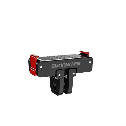 Niceminiwall Magnetische Adapterhalterung ACTION5 PRO Magnetischer Adapter ACTION4/3/2 Klappbare Schnellwechselverlängerung von Niceminiwall