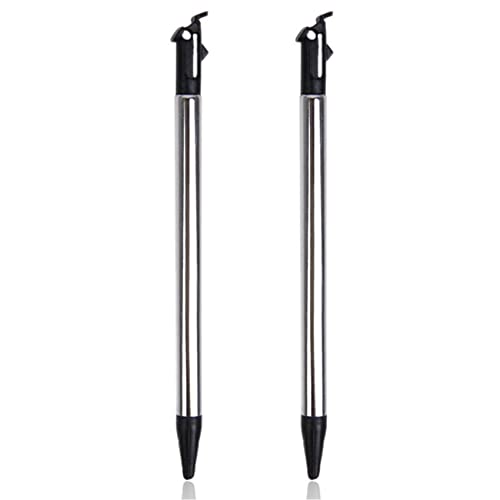 Nicfaky 2 x Stift zum Klopfen Bildschirm Metall Teleskop Stift Stylus Pen für New LL/XL von Nicfaky