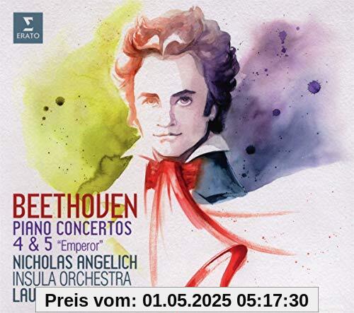 Beethoven: Klavierkonzerte Nr. 4 & 5 von Nicholas Angelich