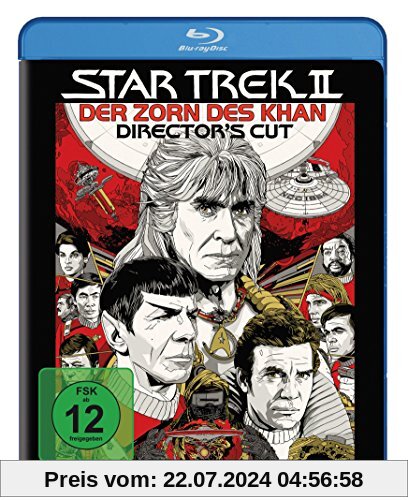 Star Trek 2 - Der Zorn des Khan [Blu-ray] [Director's Cut] von Nicholas Meyer