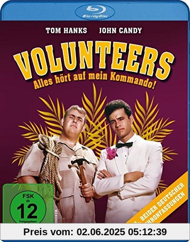 Volunteers - Alles hört auf mein Kommando (Filmjuwelen) [Blu-ray] von Nicholas Meyer