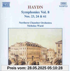 Haydn Sinfonien 23, 24 und 61 Ward von Nicholas Ward
