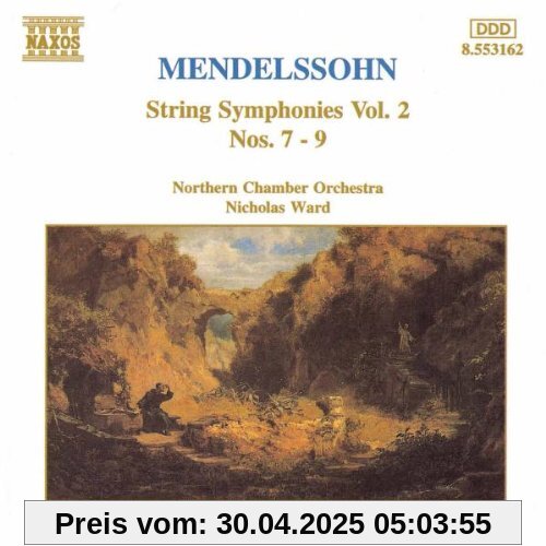 Mendelssohn Streichersinfonien 7-9 Vol 2 von Nicholas Ward