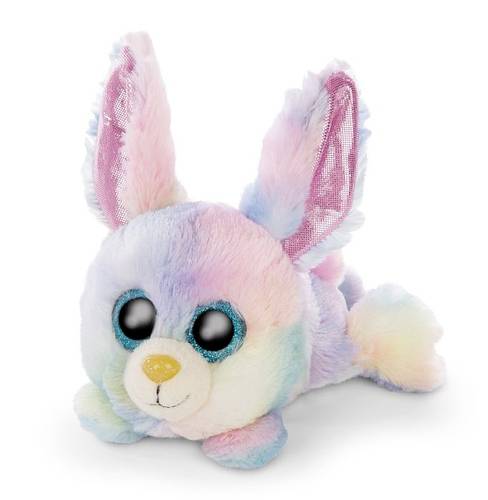 NICI Glubschis liegend Hase Rainbow Candy 15cm 46922 von Nici