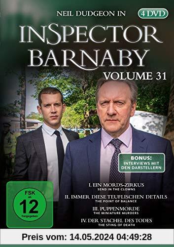 Inspector Barnaby Vol. 31 [4 DVDs] von Nick Laughland, Audrey Cooke, Toby Frow, Matt Carter