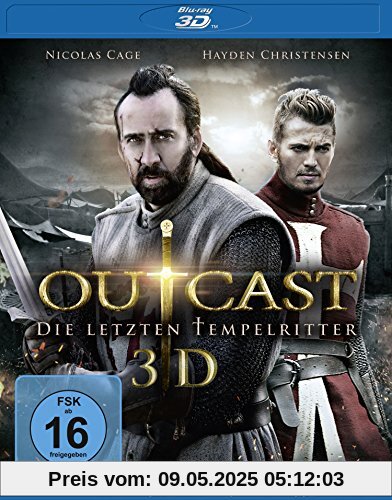 Outcast - Die letzten Tempelritter  (inkl. 2D-Version) [3D Blu-ray] von nick powell