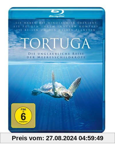 Tortuga - Die unglaubliche Reise der Meeresschildkröte [Blu-ray] von Nick Stringer