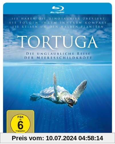Tortuga - Die unglaubliche Reise der Meeresschildkröte - Steelbook [Blu-ray] von Nick Stringer