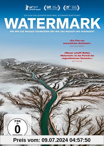 Watermark - Wie wir das Wasser verändern und wie das Wasser uns verändert (tlw. OmU) von Nick de Pencier