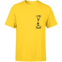 CatDog Pocket Square Unisex T-Shirt - Gelb - L von Original Hero